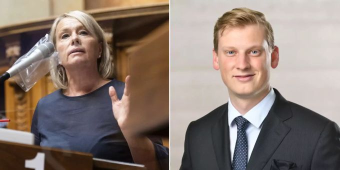Die Junge SVP und ihr Präsident David Trachsel findet die Aussagen von Mitte-Nationalrätin Elisabeth Schneider-Schneiter (BL) zu Massnahmen-Demonstrationen «schockierend». Junge SVP Schneider-Schneiter Corona Demo