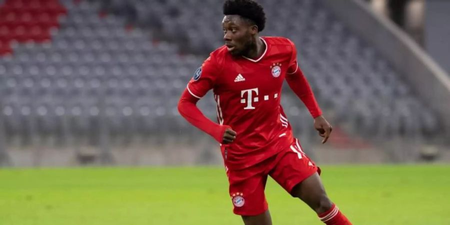 Sonderbotschafter für Flüchtlinge: Alphonso Davies. Foto: Sven Hoppe/dpa