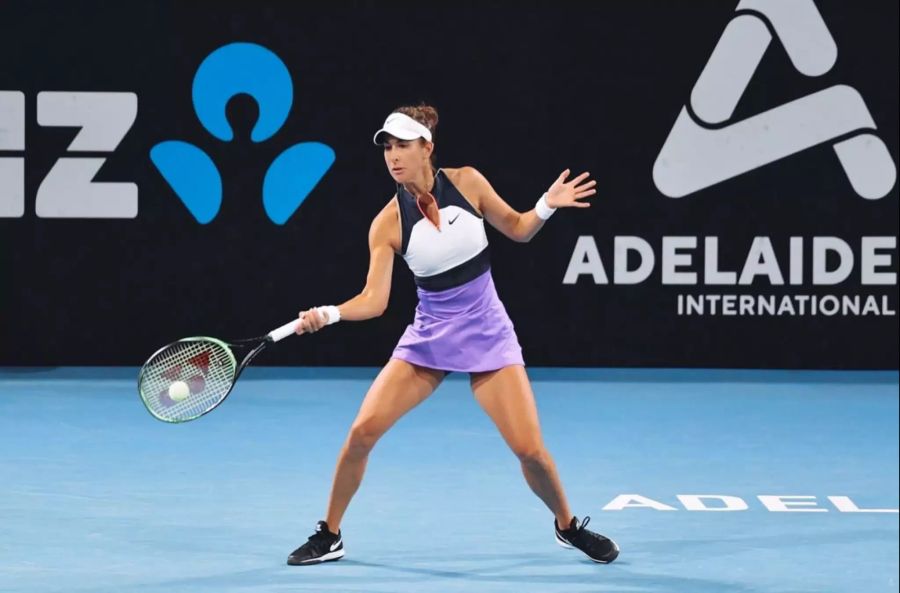 Belinda Bencic erreichte in Adelaide ihren ersten Final seit 16 Monaten.