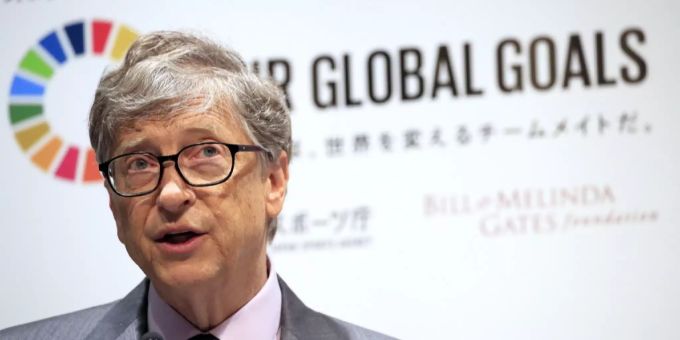 Bill Gates fordert in seinem Buch «Wie wir die Klimakatastrophe verhindern» Netto-Null-Emissionen bis 2050. bill gates