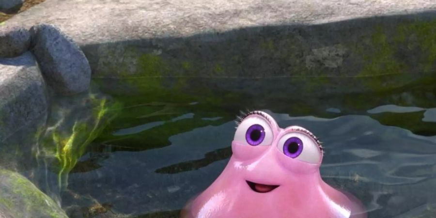 Quallenmädchen Jelly ist ein flauschiges Fabelwesen. Foto: Telepool/dpa