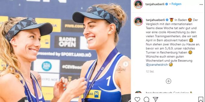 Nina Betschart und Tanja Hüberli. betschart