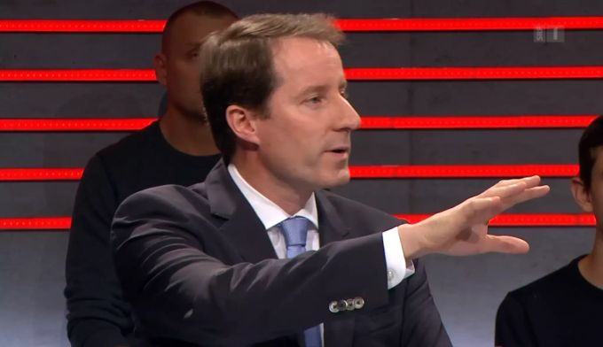 SVP-Fraktionschef Thomas Aeschi fürchtet um die Souveränität der Schweiz. «Arena»