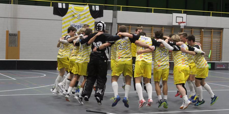 Jona Uznach Flames in der Sporthalle Grünfeld.