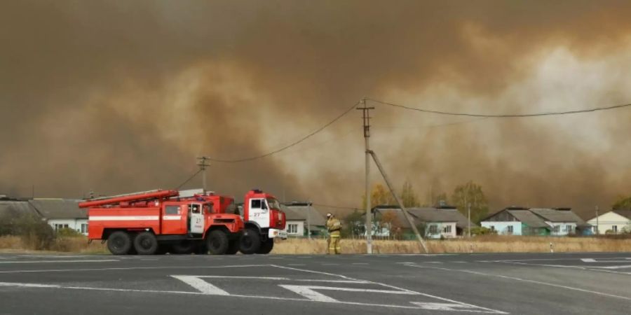 Feuerwehrauto in Rjasan