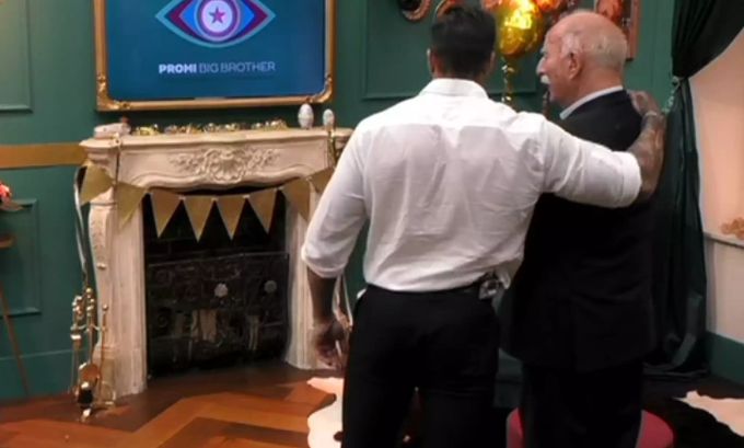 «Promi Big Brother»: Mischa Mayer und Werner Hansch schauen sich ihre besten Momente an. «Promi Big Brother»