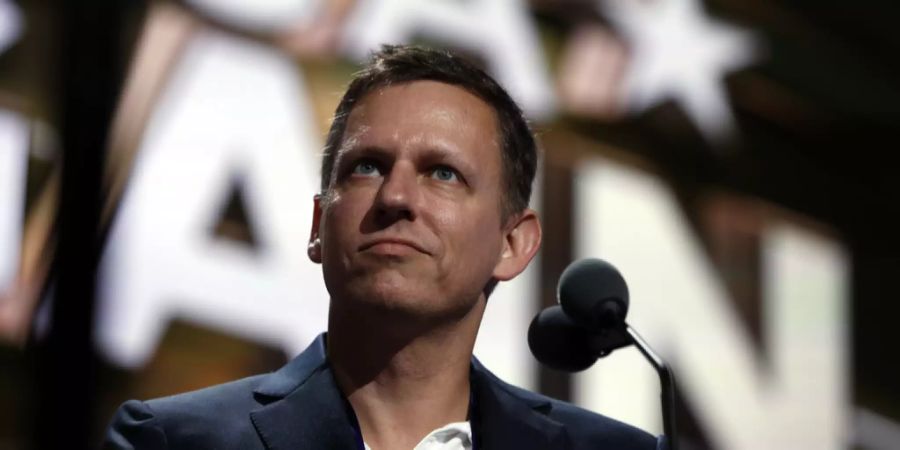 Auch Peter Thiel, Mitgründer von Palantir Technologies steht Trump zur Seite.