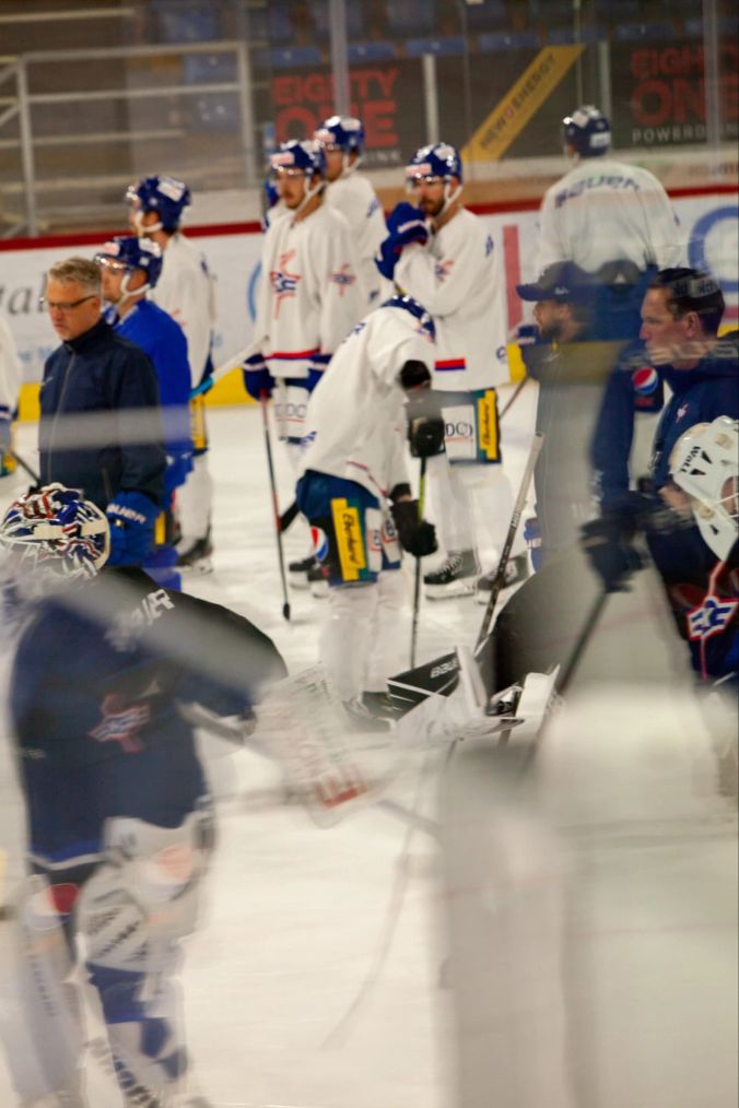 Training des EHC Kloten