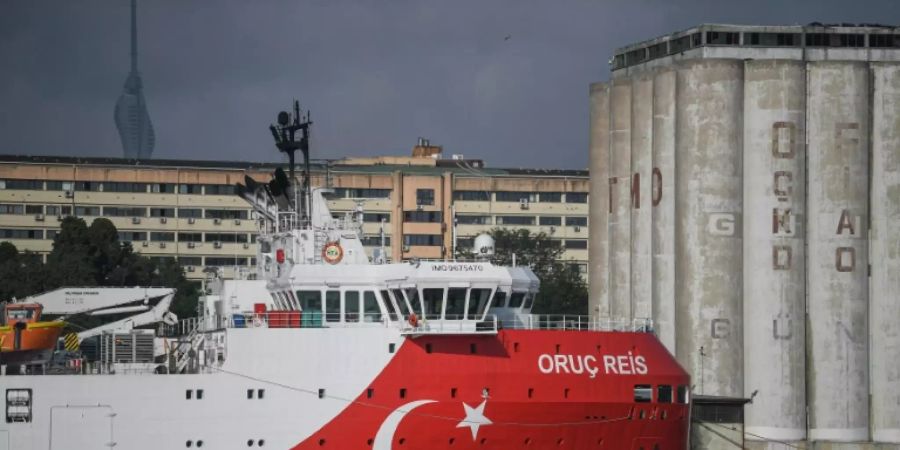 Das türkische Erkundungsschiff «Oruc Reis»