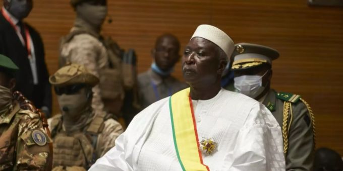 Malis Interimspräsident Bah Ndaw Malis Interimspräsident Bah Ndaw