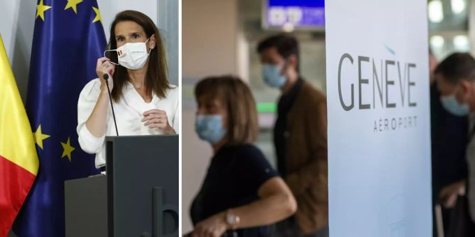 Rote Liste - Belgien verbietet Reisen nach Genf, Waadt und Wallis