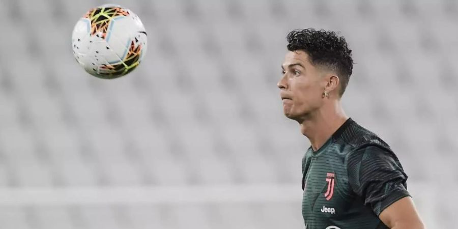 Kann gut mit dem Druck im Fussball umgehen: Cristiano Ronaldo. Foto: Marco Alpozzi/Lapresse via ZUMA Press/dpa