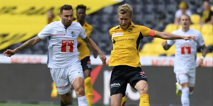 Captain Fabian Lustenberger kam bereits in der Verteidigung und im Zentrum zum Einsatz.