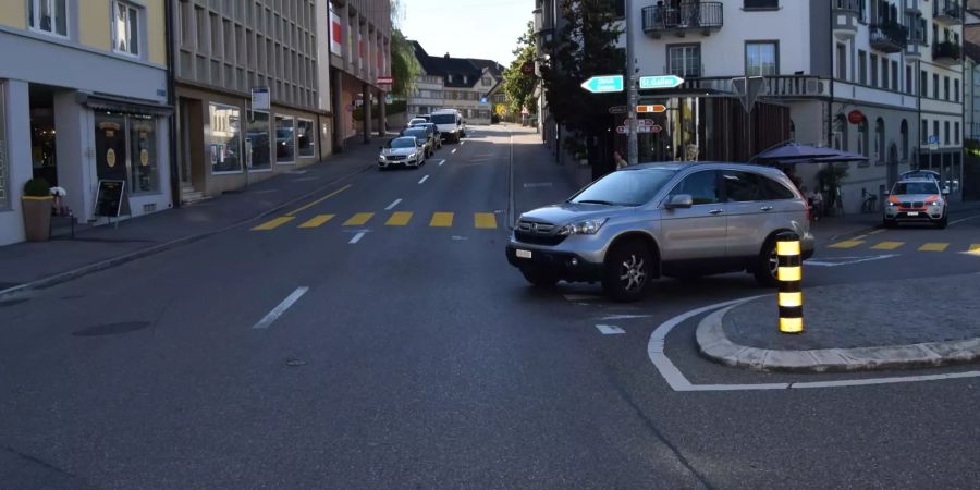 Unfall zwischen Auto und Velo