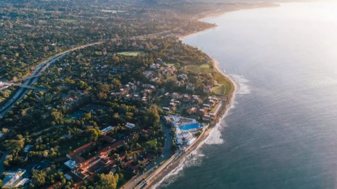 Die Küste von Santa Barabara. Hier wohnen die Schönen und Reichen. meghan