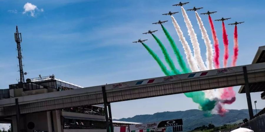 Das Autodromo Internazionale del Mugello dient Besitzer Ferrari sonst zu Testzwecken und auch Rennen der Motorrad-WM werden dort gefahren. Foto: Giuseppe Maffia/gtres/dpa