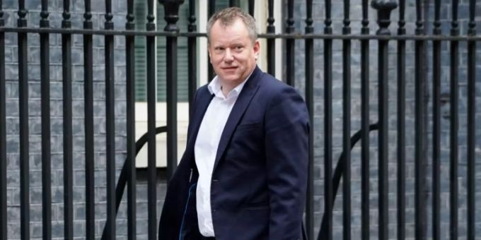 David Frost, britischer Brexit-Minister. EU-Austritt des Vereinigten Königreichs.