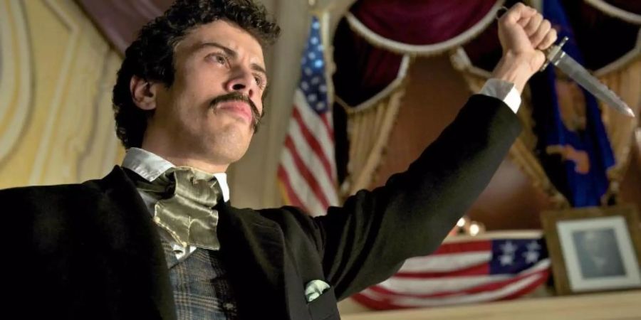 Toby Kebbell als Lincoln-Attentäter John Wilkes Booth. Foto: ARD/Degeto/The American Film Com/3sat/dpa