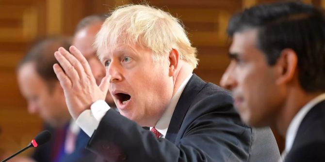 Premier Johnson droht mit hartem Bruch nach Brexit-Übergangsphase