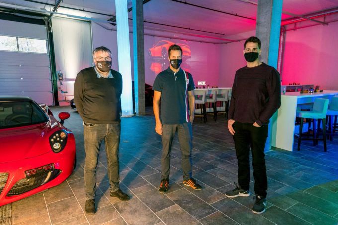 Familienbetrieb in Aarberg. Vl.: Garagist Andreas Weibel mit seinen Söhnen Lorenz und Sandro