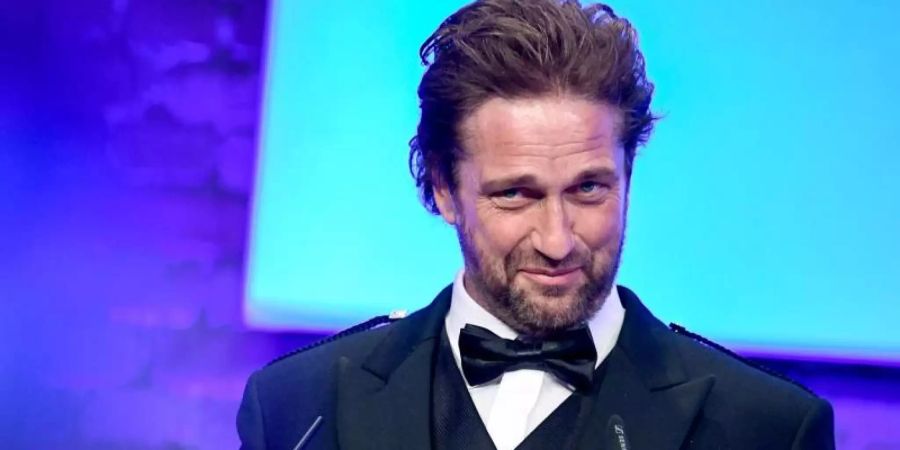 Der britische Schauspieler Gerard Butler wünscht sich eine Familie. Foto: Britta Pedersen/dpa-Zentralbild/dpa