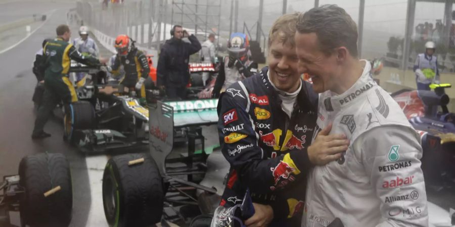 Sebastian Vettel Michael Schumacher