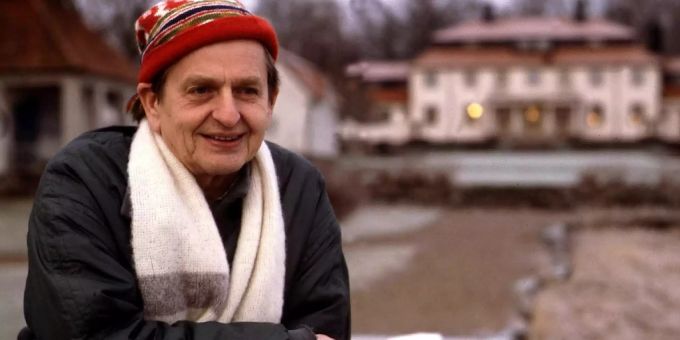 Olof Palme im Jahr 1982 in Stockholm. Olof Palme
