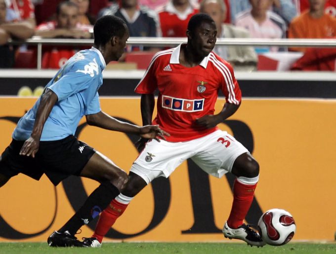 Für Benfica schoss Freddy Adu vier Tore in 17 Spielen. Freddy Adu