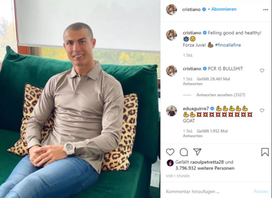 Ronaldo Instagram