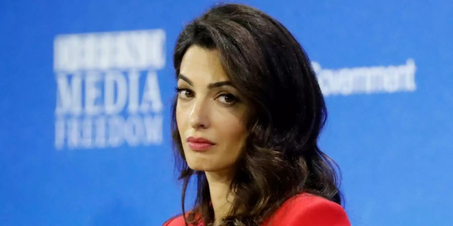 Die prominente Menschenrechtsanwältin Amal Clooney