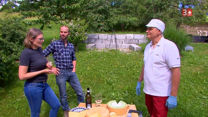 «Bauer ledig sucht»-Andreas und seine Hofdame Rebekka teilen die Liebe für Kühe, Milch und leckeren Käse. «Bauer ledig sucht»