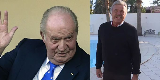 Hausi Leutenegger (r.) will wissen, wo Spaniens Juan Carlos steckt. juan carlos