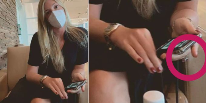 Zeigt seine Alana hier ihren Verlobungs-Klunker? baschi