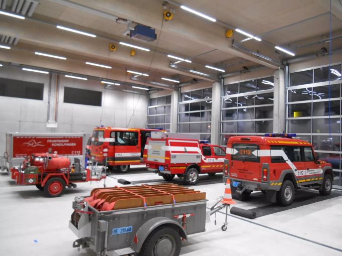Konofire konnte das neue Gebäude Ende 2019 beziehen. Feuerwehr Konolfingen