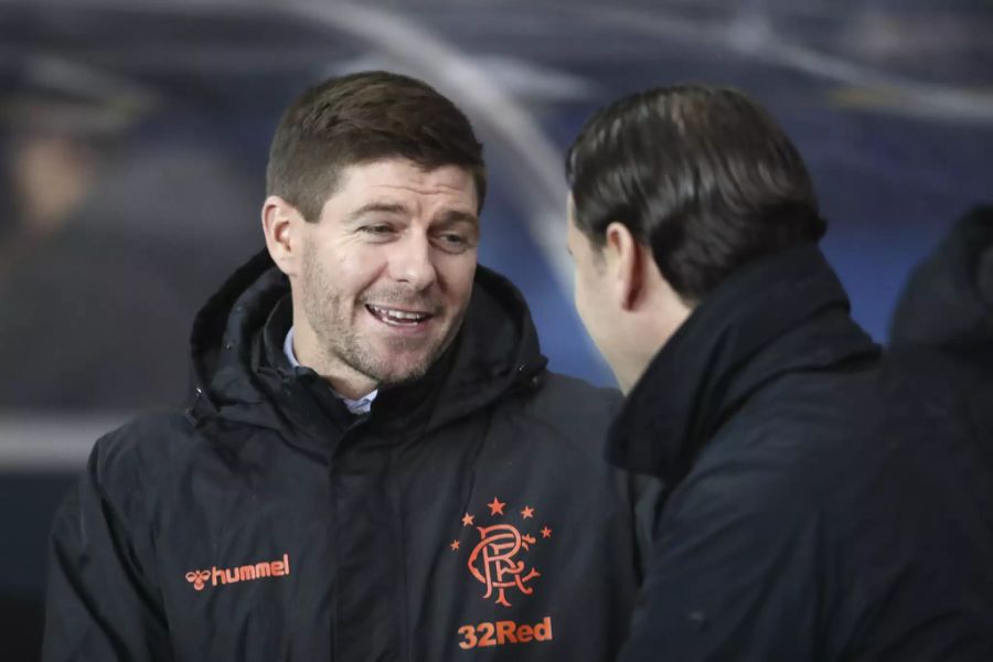 Steven Gerrard traf mit den Glasgow Rangers in der Europa League auf YB und Gerardo Seoane.