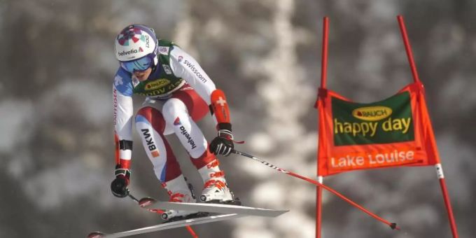 Wegen der Coronavirus-Pandemie abgesagt: Der Weltucp im Ski alpin in Lake Louise. Foto: Frank Gunn/The Canadian Press/dpa Wegen der Coronavirus-Pandemie abgesagt: Der Weltucp im Ski alpin in Lake Louise. Foto: Frank Gunn/The Canadian Press/dpa