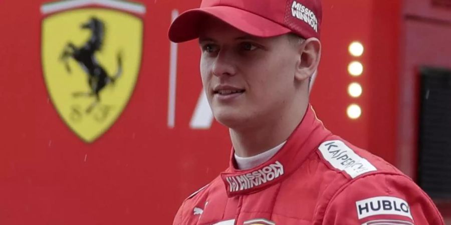 Auf den Spuren des Vaters: Mick Schumacher. Foto: Hassan Ammar/AP