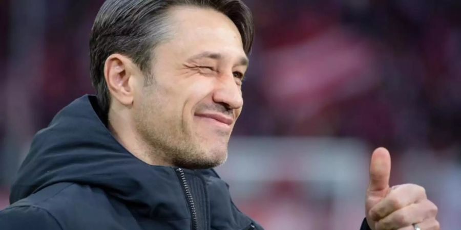Bayern-Coach Niko Kovac hat als Trainer von Eintracht Frankfurt 2018 Erfahrung mit dem FC Heidenheim sammeln können. Foto: Matthias Balk/dpa