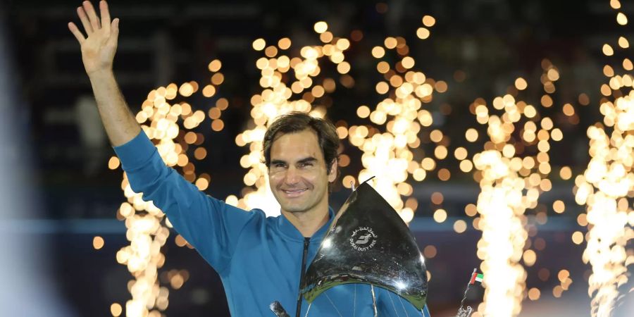 ATP Turnier Dubai Roger Federer