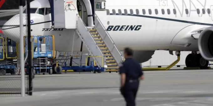 Eine Boeing 737 MAX 8. Foto: Ted S. Warren/AP Eine Boeing 737 MAX 8. Foto: Ted S. Warren/AP