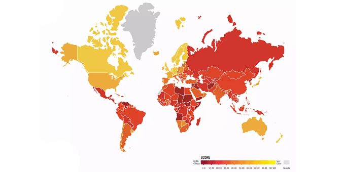 Überall auf der Welt versuchen Interssengruppen politische Vertreter zu beeinflussen. Das zeigt der Corruption Perceptions Index 2018. transparnez