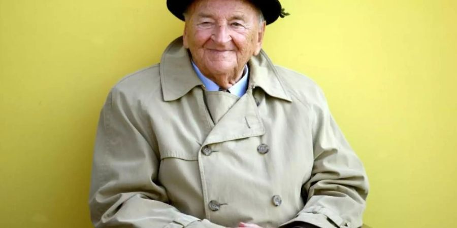Egidius Braun, Ehrenpräsidente des DFB, feiert am 27. Dezember seinen 94. Geburtstag. Foto (Archiv): Rolf Vennenbernd Foto: Rolf Vennenbernd