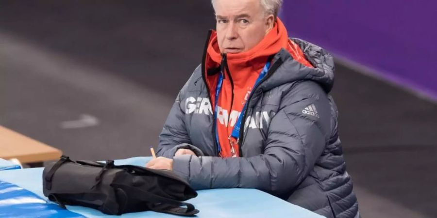 Udo Dönsdorf sieht die Deutsche Eislauf-Union in einer Krise. Foto: Peter Kneffel