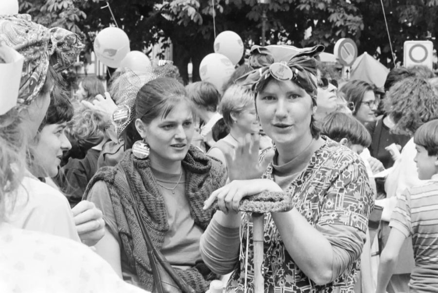 Frauenstreik Basel 1991