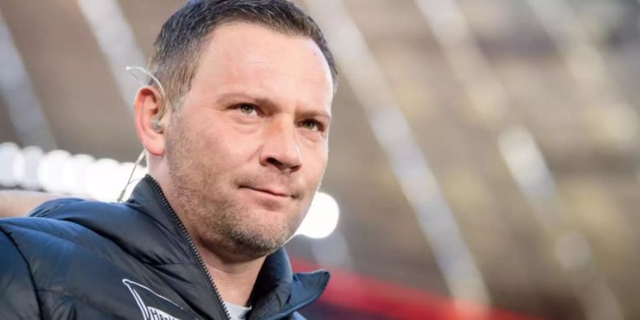 Nach Hertha-Trainer Pal Dardai kann eine gute Atmosphäre im Stadion zehn Punkte wert sein. Foto: Matthias Balk/dpa