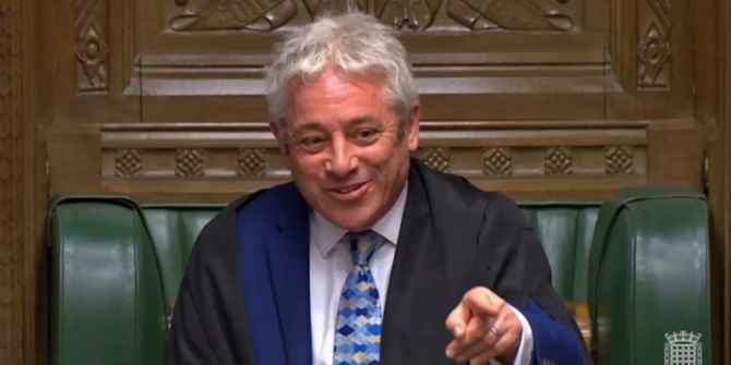 John Bercow Brexit May