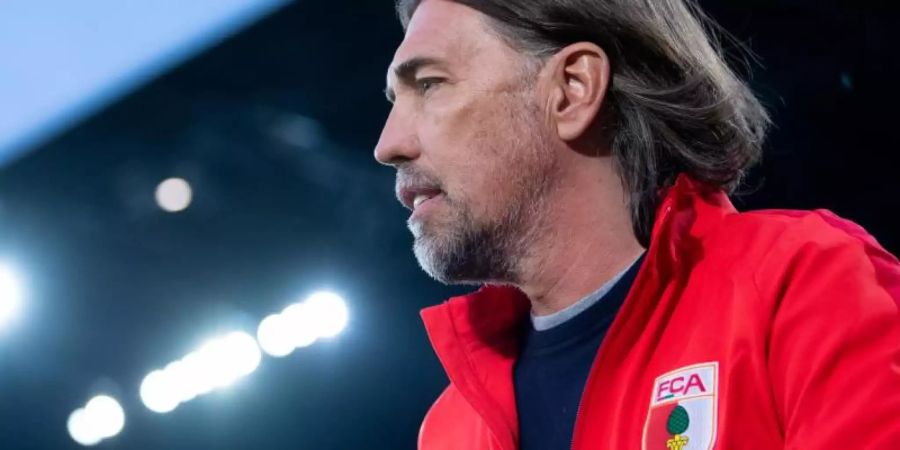 Martin Schmidt ist der Trainer des FC Augsburg. Foto: Sven Hoppe