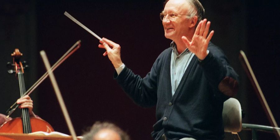 Dirigent Heinz Holliger