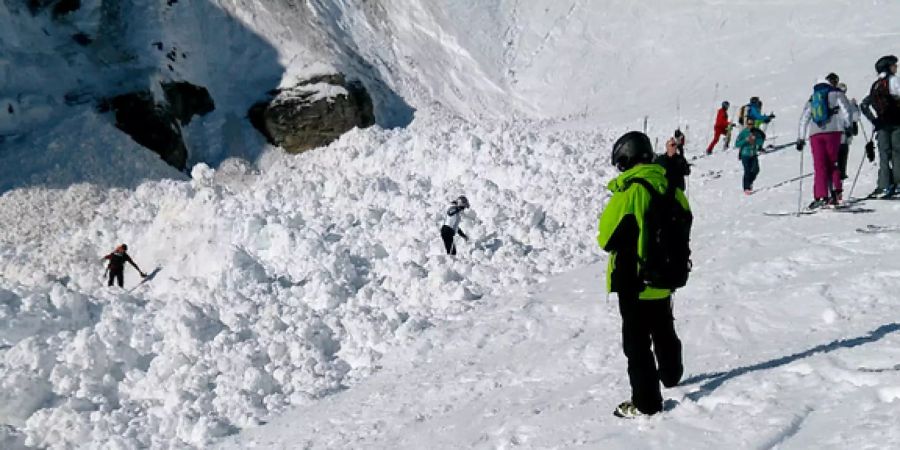 Lawinenabgang in Crans-Montana VS.