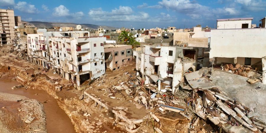 Unwetter-Katastrophe in Libyen